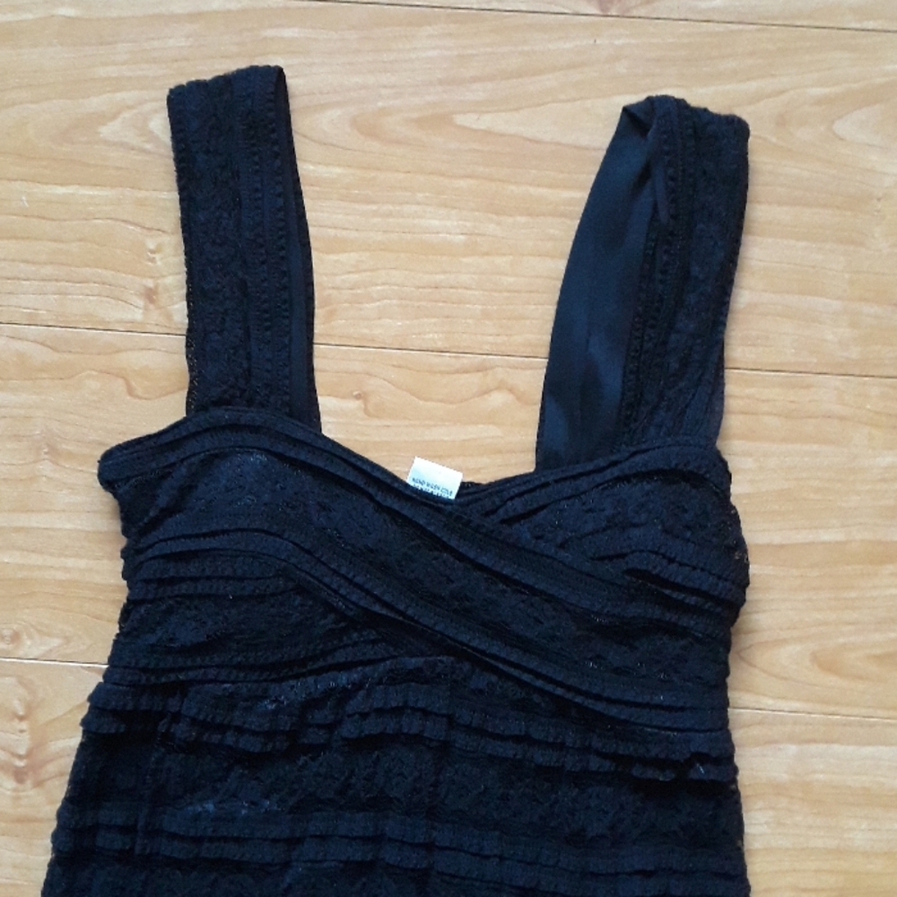 Max Studio Black Lace Dress